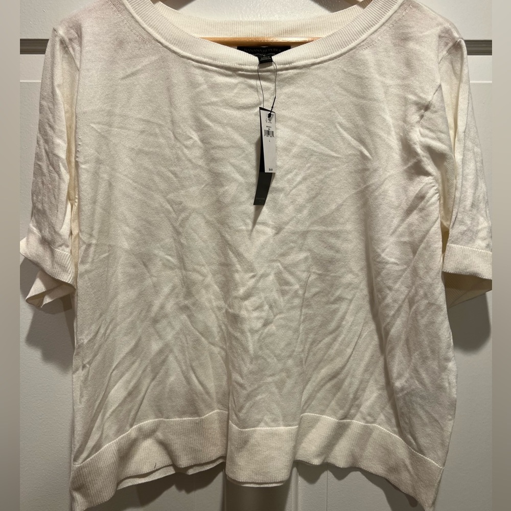 NEW Banana Republic crewneck sweater L